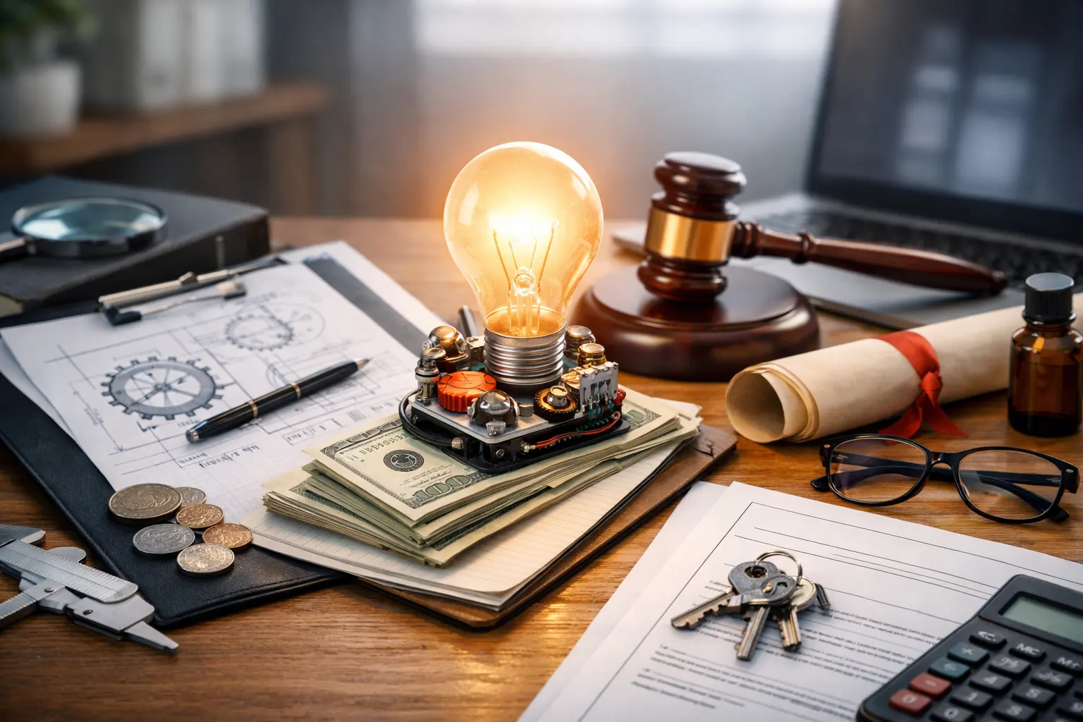 How to Patent and Sell Your Invention Idea for Less than 500 Dollars