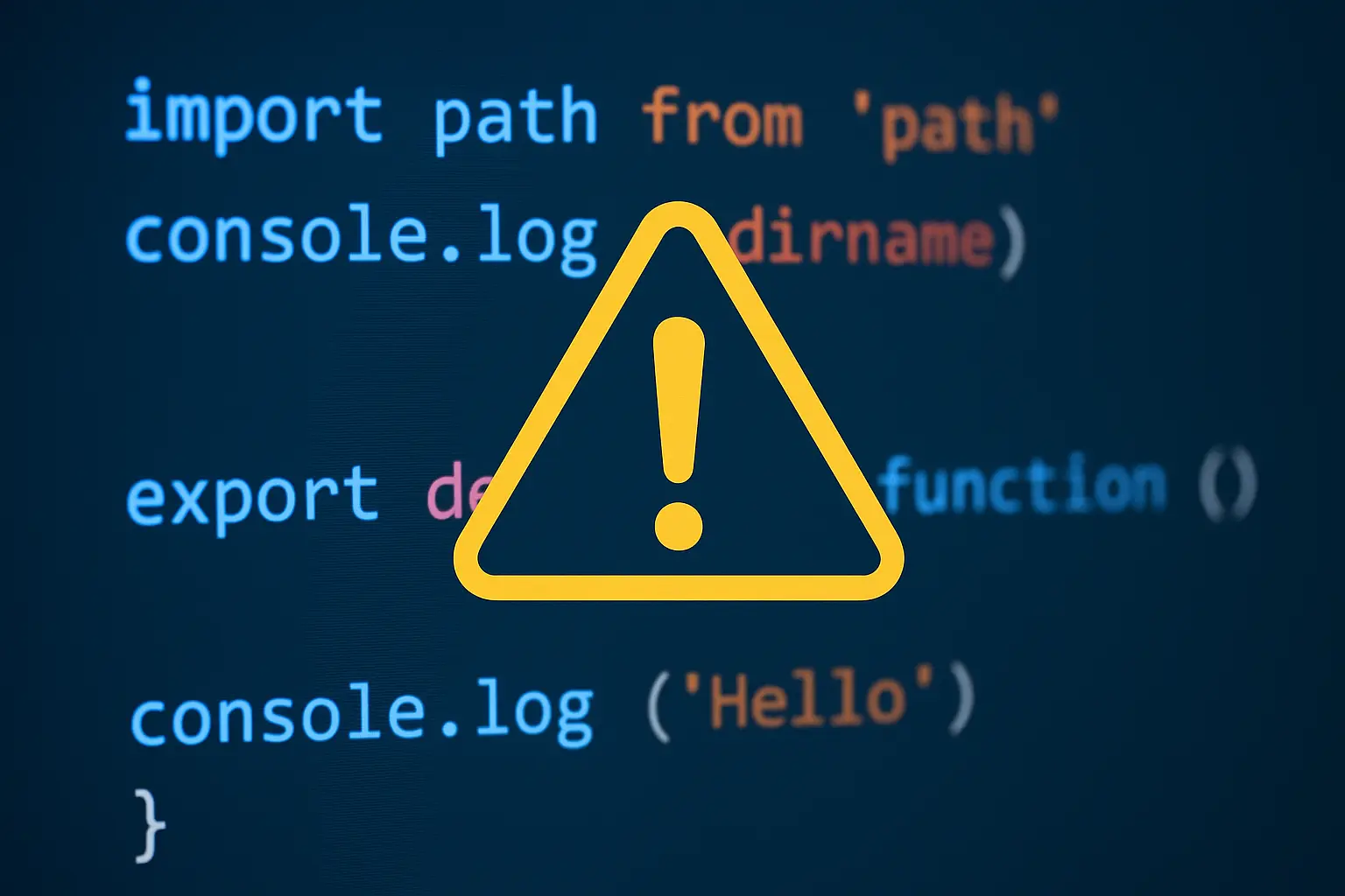 ReferenceError: __dirname is not defined in ES module scope