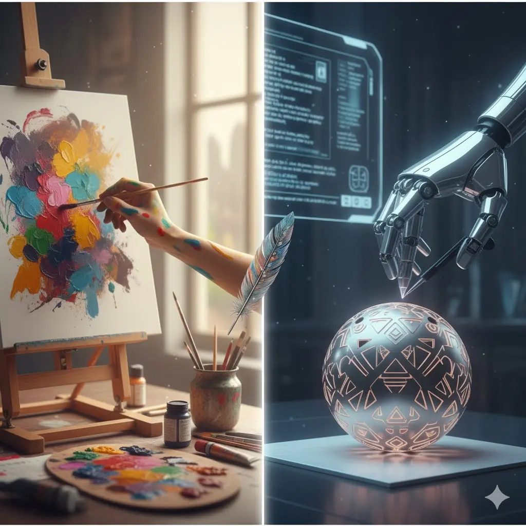 Why Human Creativity is the Ultimate Luxury in an Automated Age